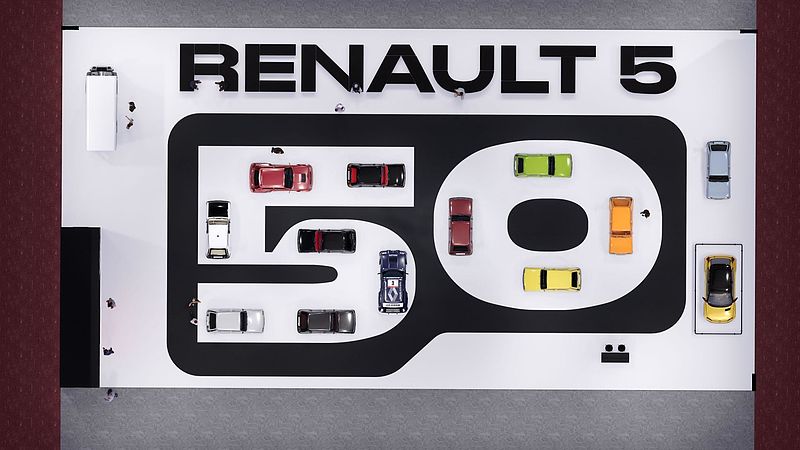 Retromobile: Renault zeigt zwölf ikonische Renault 5 Modelle